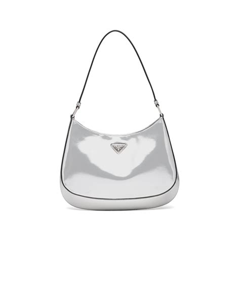 prada cleo brilho|prada cleo silver bag.